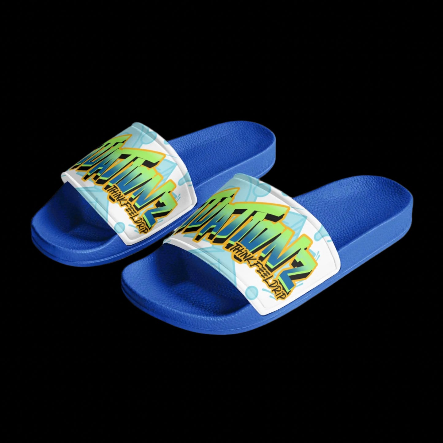 SZ. Graffiti Slides 6 Colors