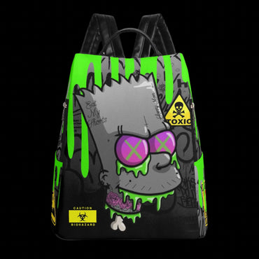 Toxic. (Leather Daypack)