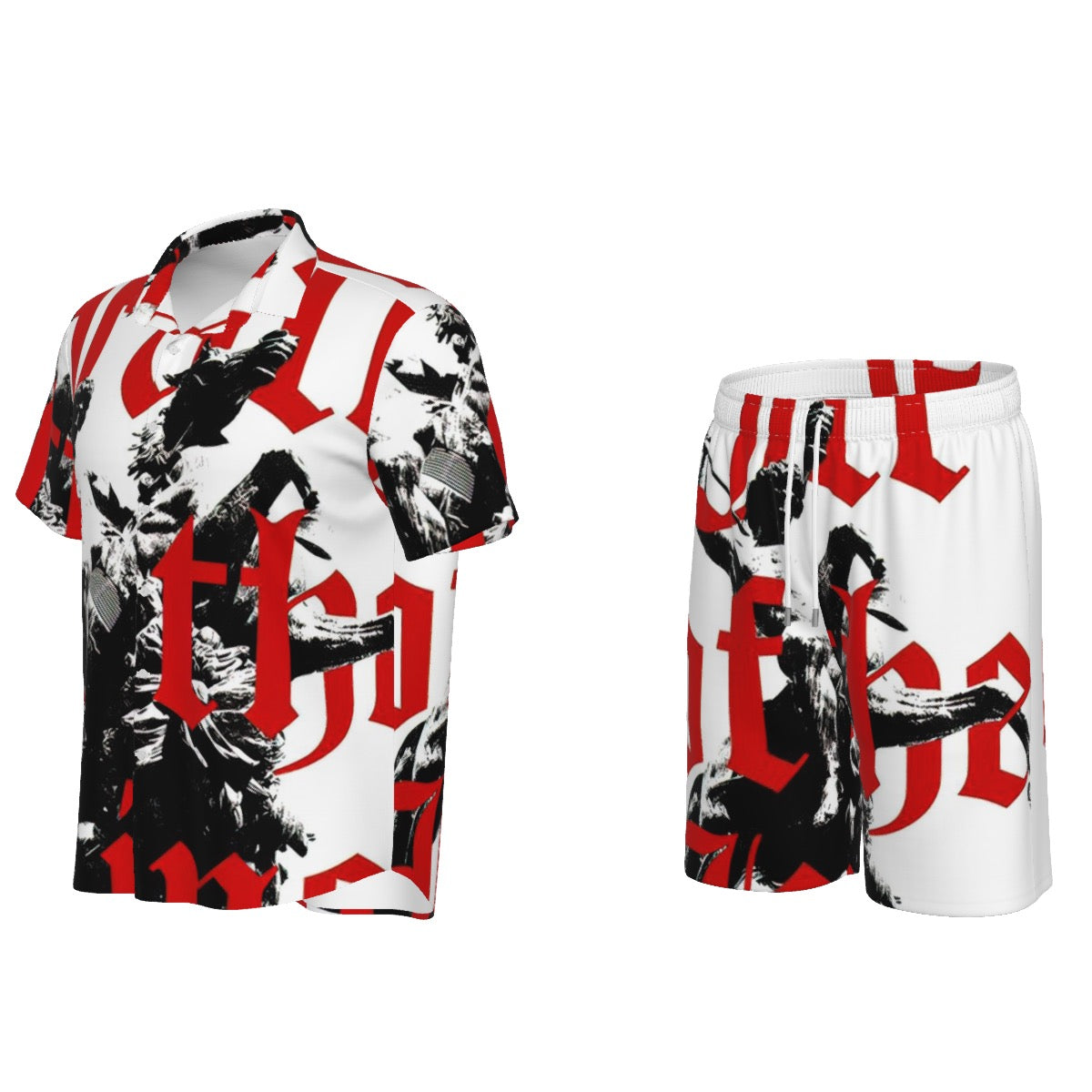 Short Sleeve Shirt Set