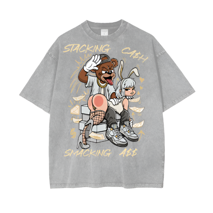 Acid Wash Shirt 4 Color