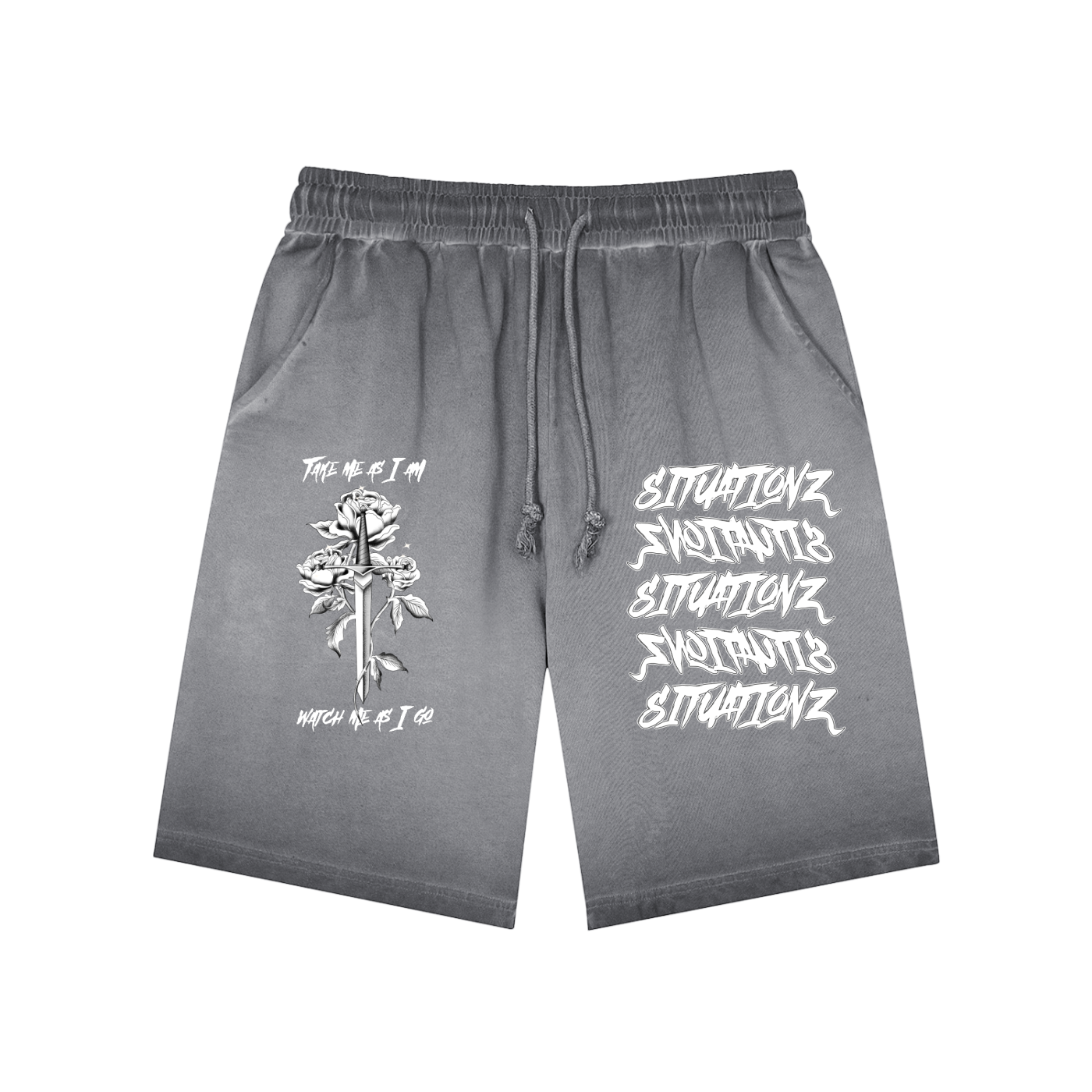 Reverse Dyed shorts. (2 Diff colors)