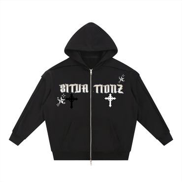 Inflation. Track Set (Black) with shirt