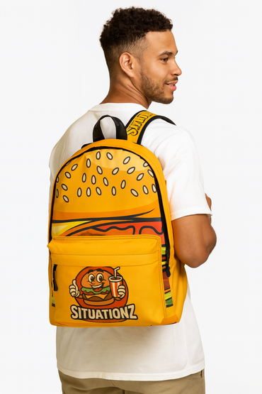 Drip Combo. (Leather Backpack)