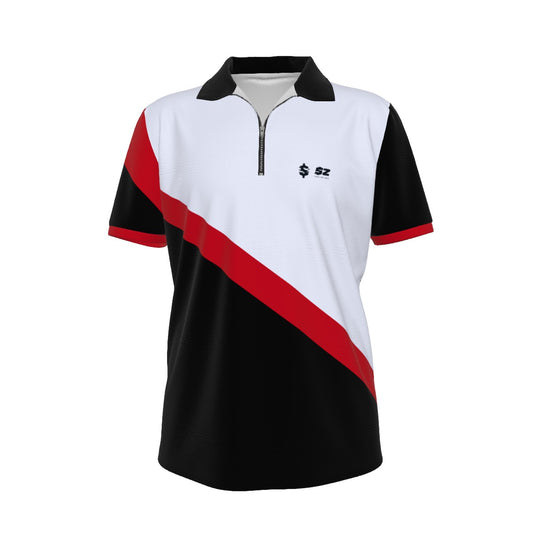 Polo Shirt with  Zipper
