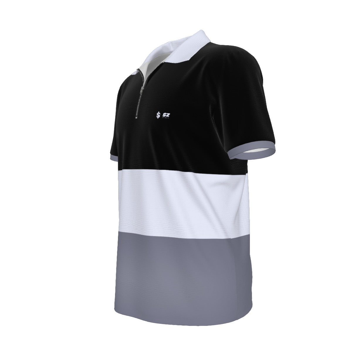 Polo Shirt with  Zipper