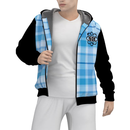 Sherpa Fleece Zip Up Hoodie