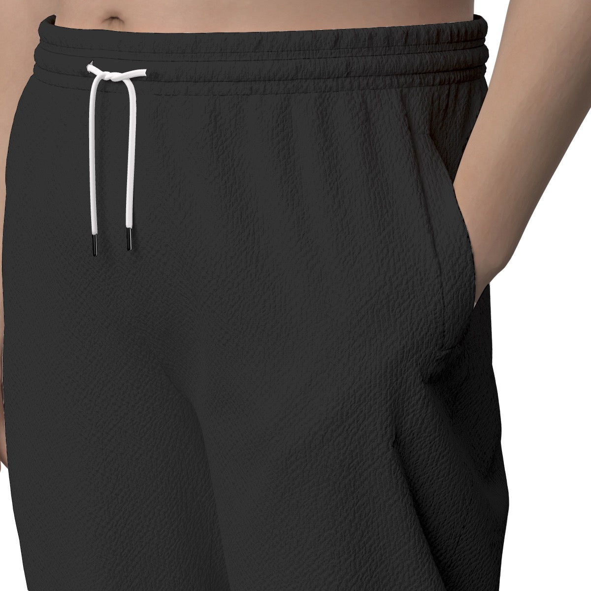 Textured Casual Pants