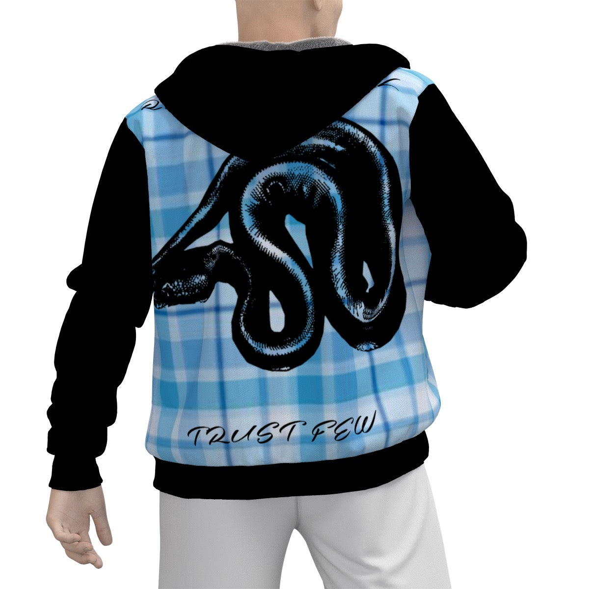 Sherpa Fleece Zip Up Hoodie