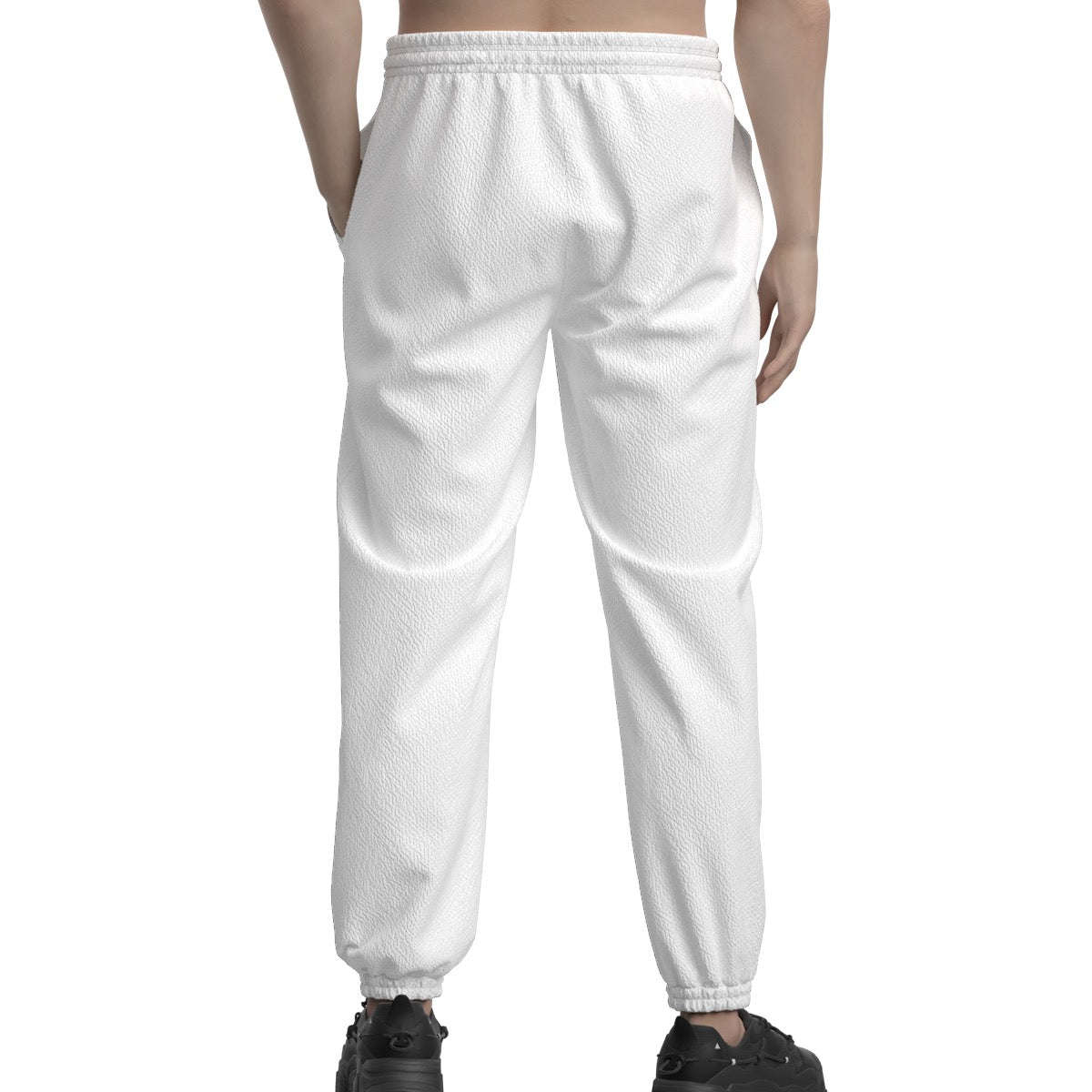 Textured Casual Pants
