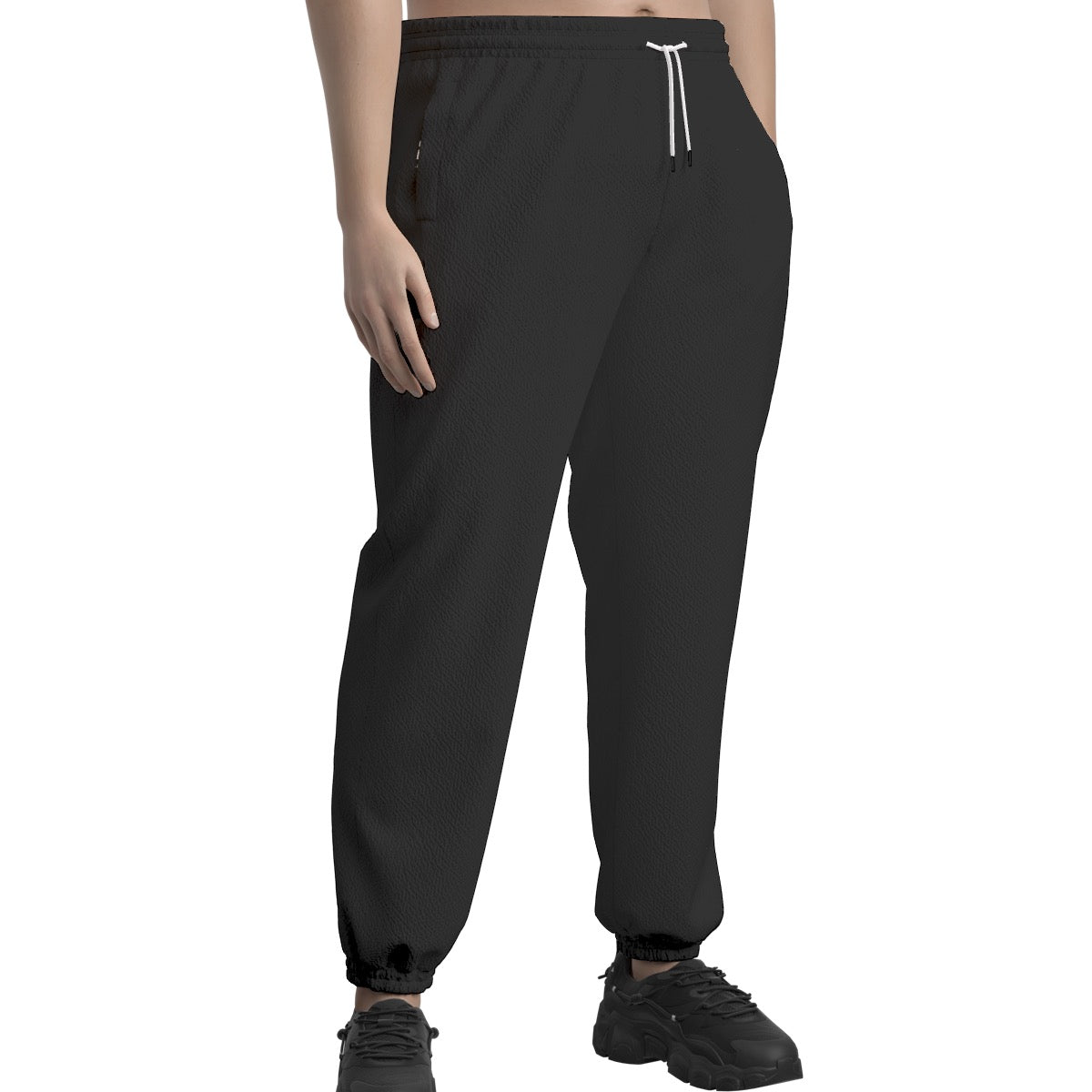 Textured Casual Pants