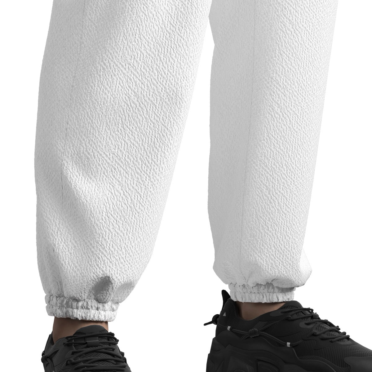 Textured Casual Pants