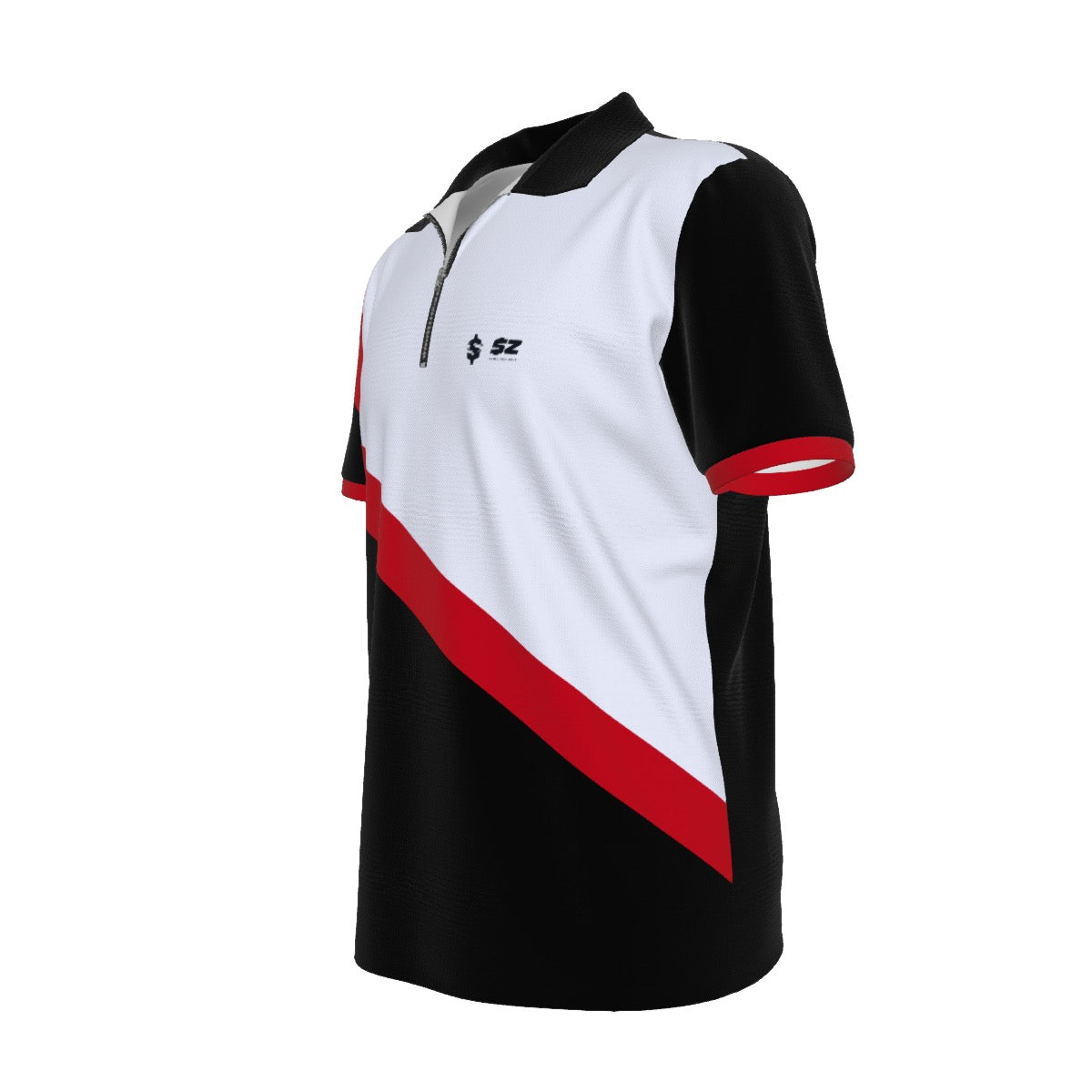 Polo Shirt with  Zipper