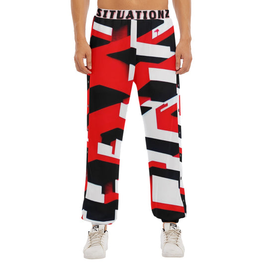 Jogger Button Bottoms