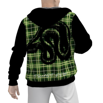 Sherpa Fleece Zip Up Hoodie