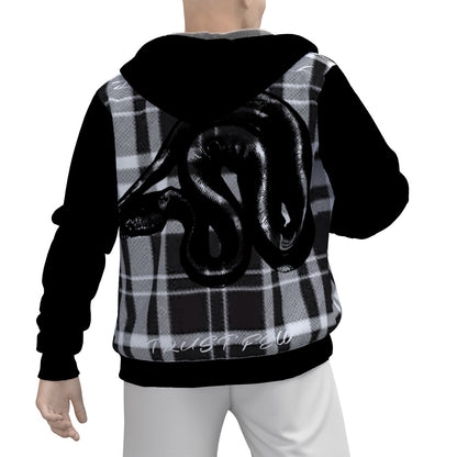 Sherpa Fleece Zip Up Hoodie