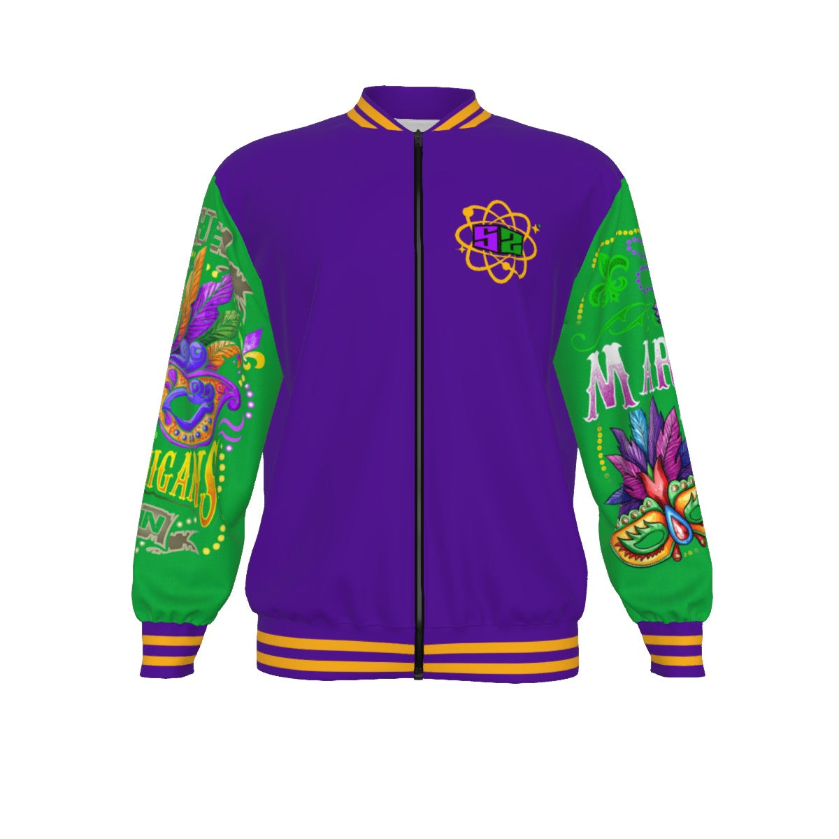 Mardi Gras Bomber Jacket