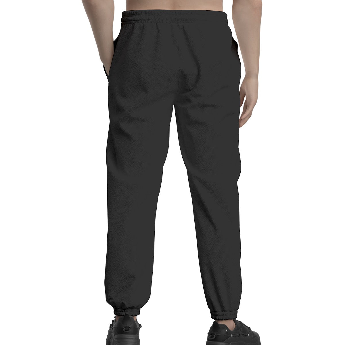Textured Casual Pants