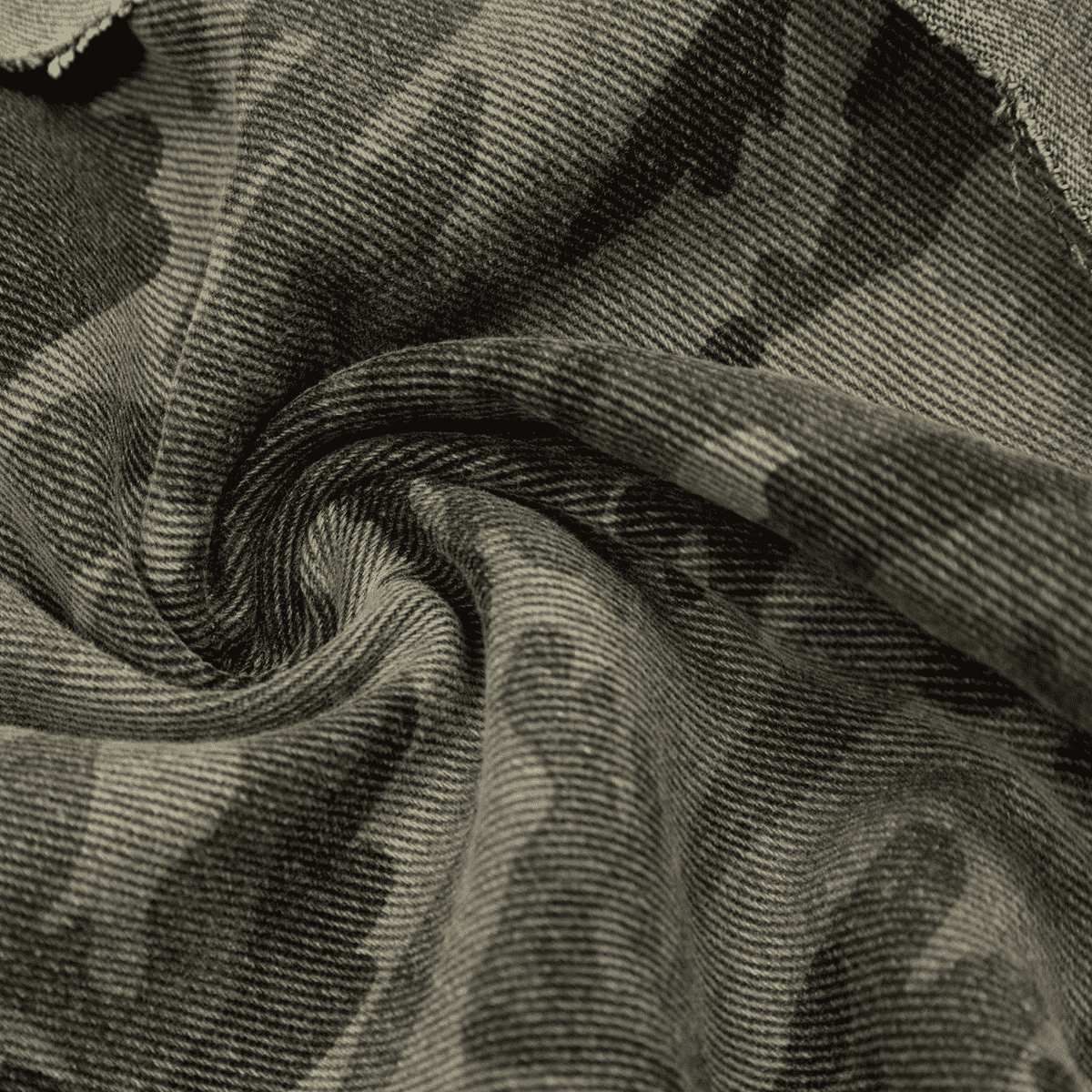 Camouflage Denim Shorts