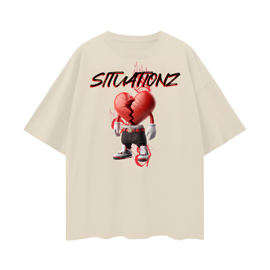 Oversized Shirt Drop Shoulder 2 Color