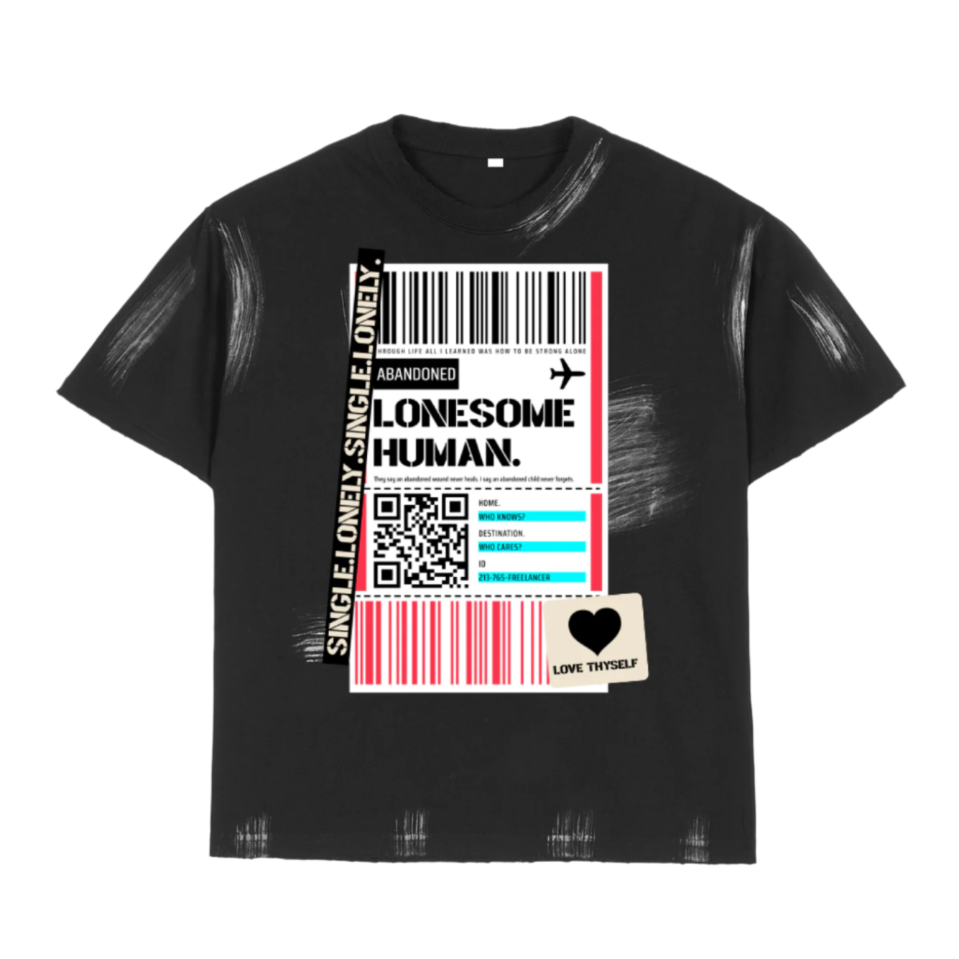 Lonesome human T-shirt