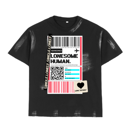 Lonesome human T-shirt
