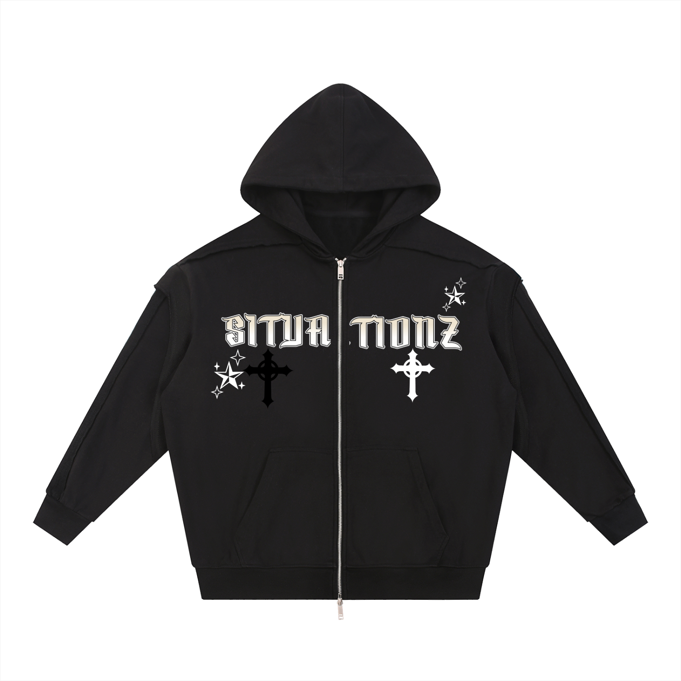 Inflation. Track Set (Black) with shirt