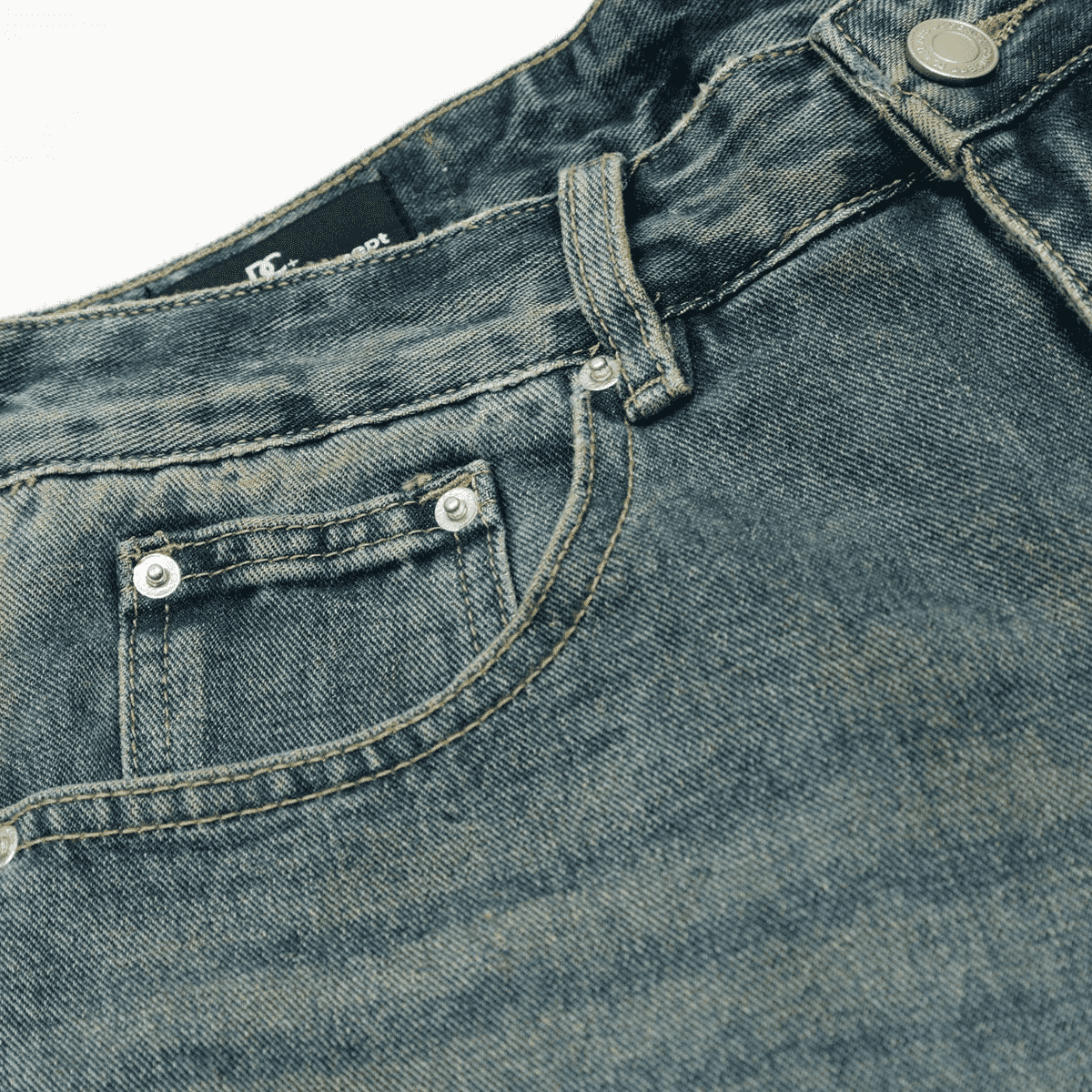 Camouflage Denim Shorts