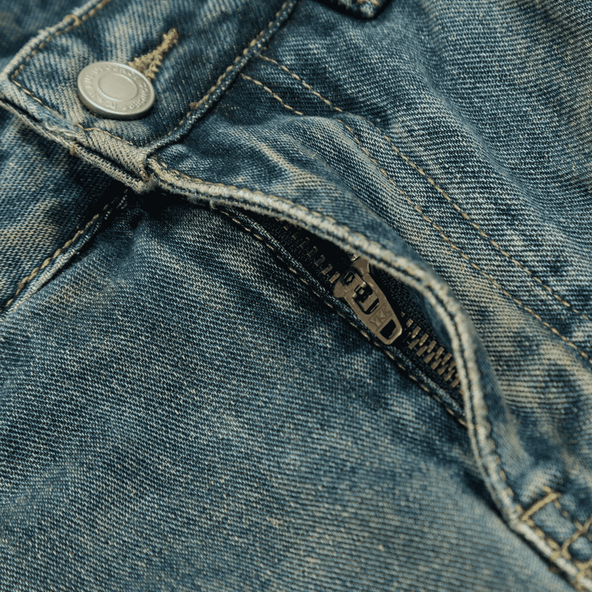 Camouflage Denim Shorts