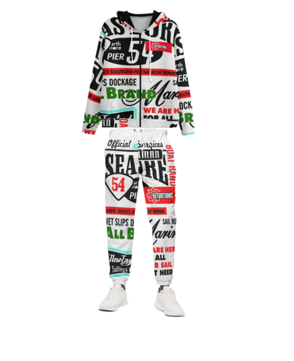 Zip Up Hoodie Set