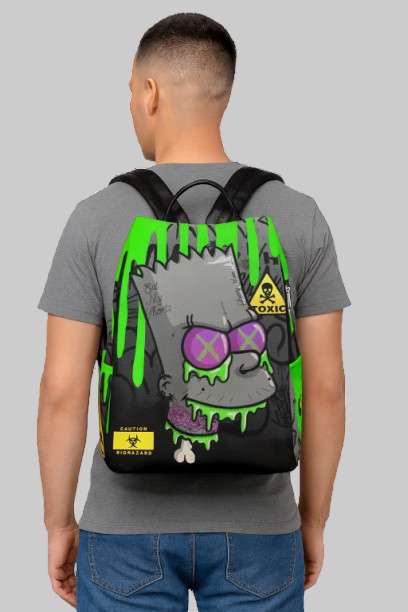 Toxic. (Leather Daypack)