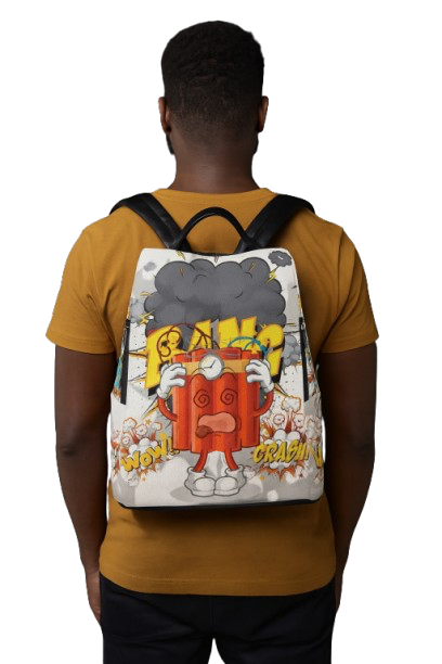 TNT. (Leather Daypack)