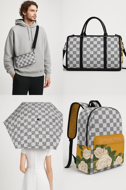 City Bloom. (Leather luggage bundle)