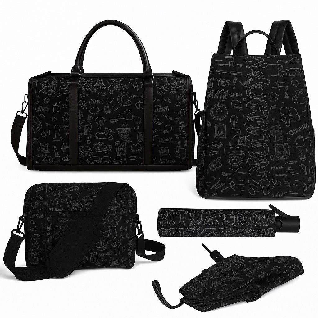 ADHD Shadow. (Leather Luggage bundle)