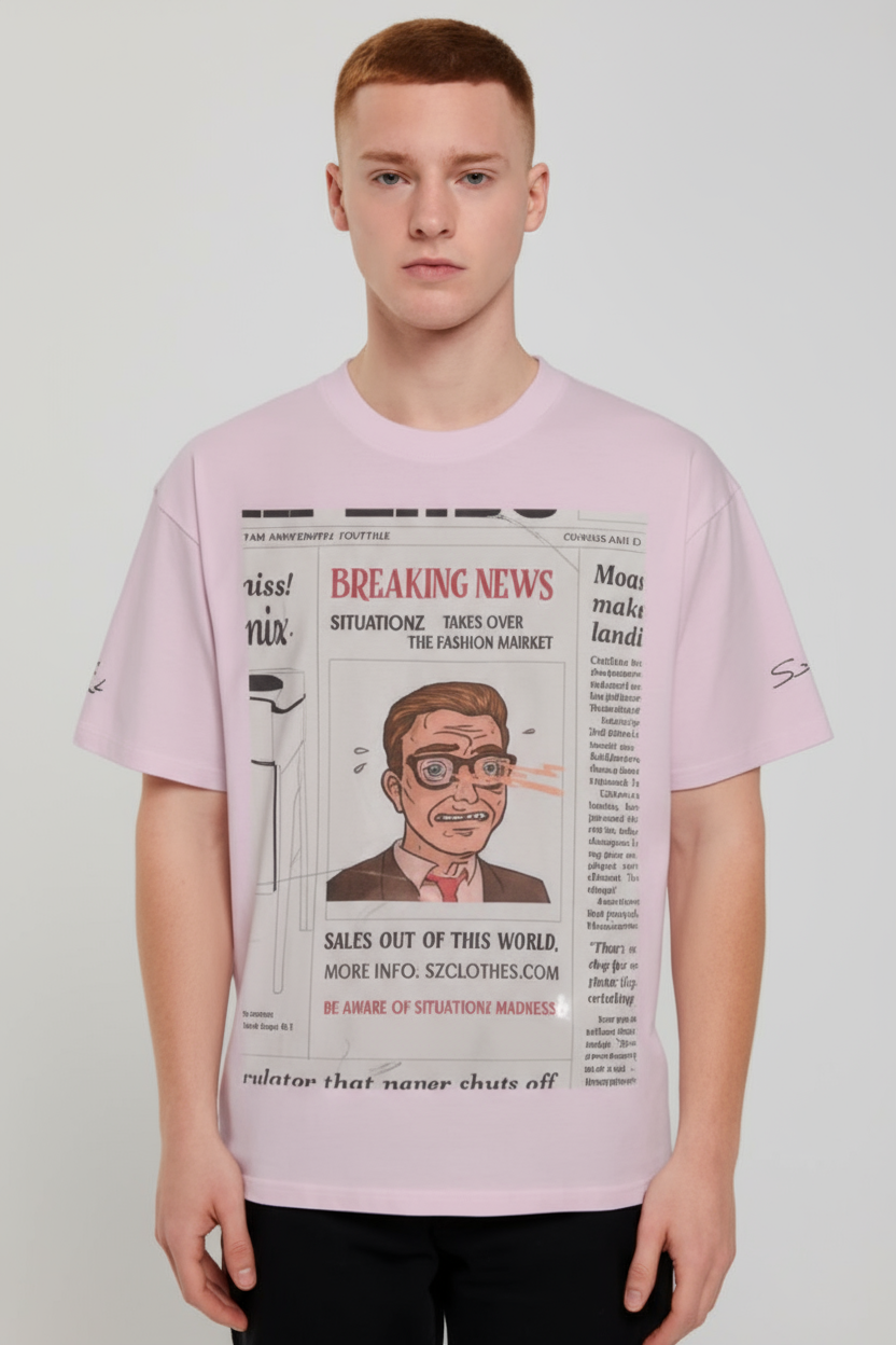 Breaking news. (3 Diff Colors)