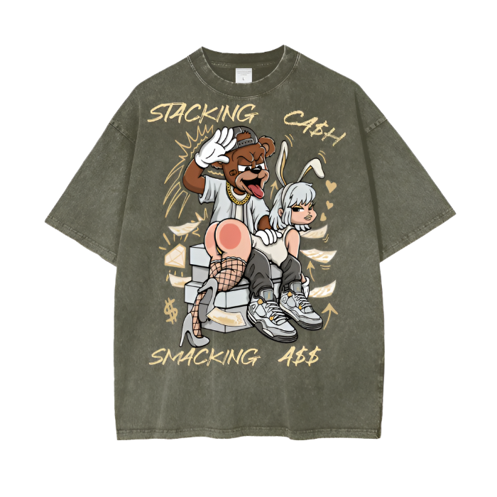 Acid Wash Shirt 4 Color