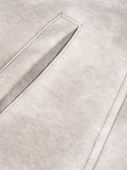 Dirty Washed Boxy Zip-up Hoodie